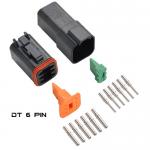 DT automotive connectors 2 3 4 6 8 12 way